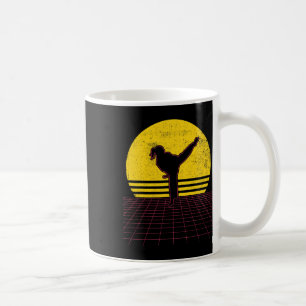 Karate Meisje Vintage Koffiemok