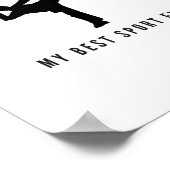 Karate mijn beste sport ooit poster (Hoek)