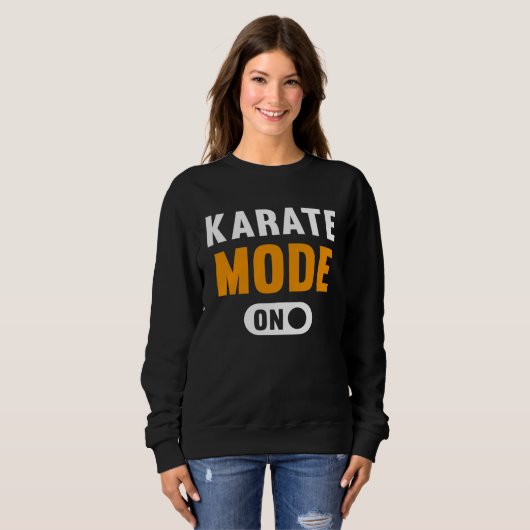 Karate Mode on Trui (Voorkant volledig)