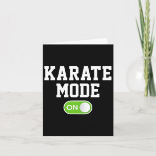 Karate mode voor Funny Karateka Kaart