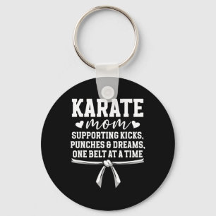 Karate Mom Karate Mama Beste Karate Moeder Sleutelhanger