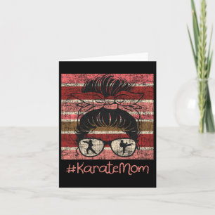 Karate Mom - Karateka Martial Arts Zelfverdediging Kaart
