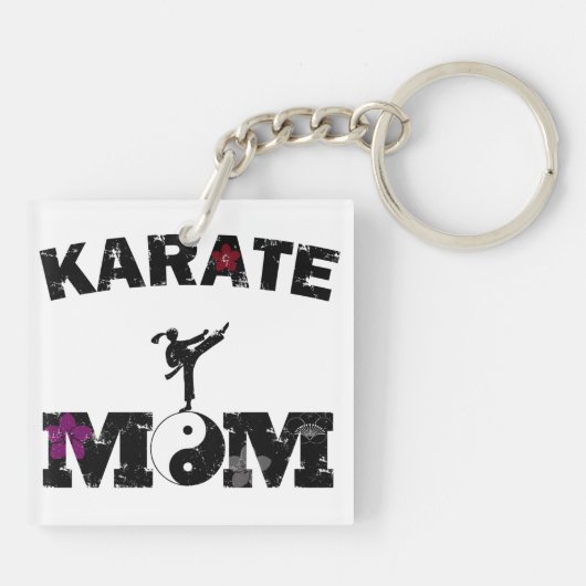 Karate MOM Sleutelhanger (Achterkant)