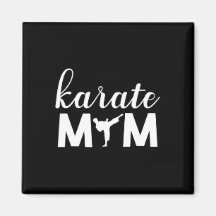 Karate Mom Son Graphic Schattige Magneet