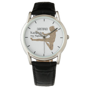 Karate Name Japan Martial Art Horloge