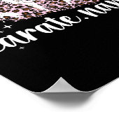 Karate Nana Leopard Karate Nana Grandma Poster (Hoek)