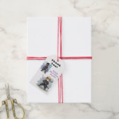 Karate Ninja Boy's Verjaardag Bash Bedankt Cadeaulabel (Met Touw)