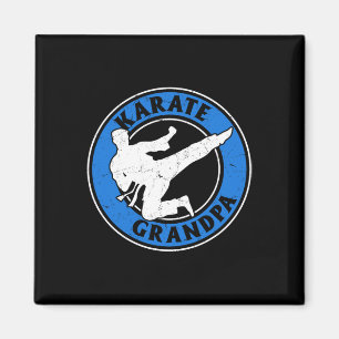 Karate Opa Karate Vechten Opa Karate Vechten Magneet
