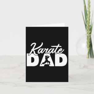 Karate Papa - Grappig Karate Vader Cadeau  Kaart