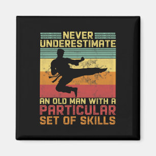 Karate Papa Vechtkunstpensioen Karate Magneet