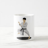 Karate Pose Mug (Centre)