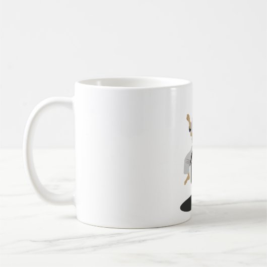 Karate Pose Mug (Gauche)
