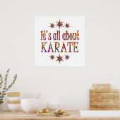KARATE POSTER (Keuken)