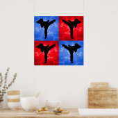 Karate Poster (Keuken)