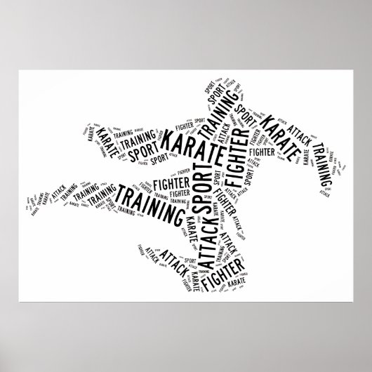 Karate Poster (Voorkant)