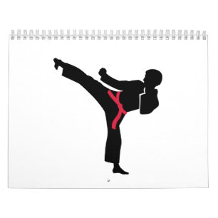 Karate schop kalender