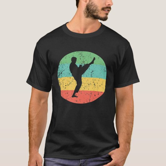 Karate Shirt -  retrotrajectartikelen T-Shirt_ (Voorkant)