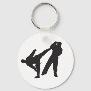 karate sleutelhanger
