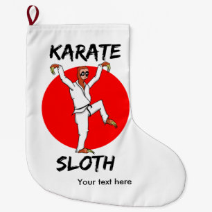 karate sloth ALL SHOPS TEXT.png Grote Kerstsok