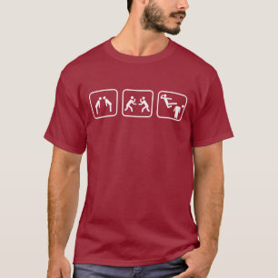 Karate Stick Figures T-shirt