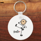 Karate Stick Figuur Sleutelhanger (Voorkant)