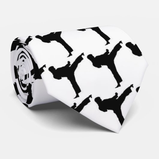 karate stropdas (Opgerold)