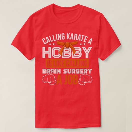 Karate student karate Fighting 1 T-shirt (Design voorkant)