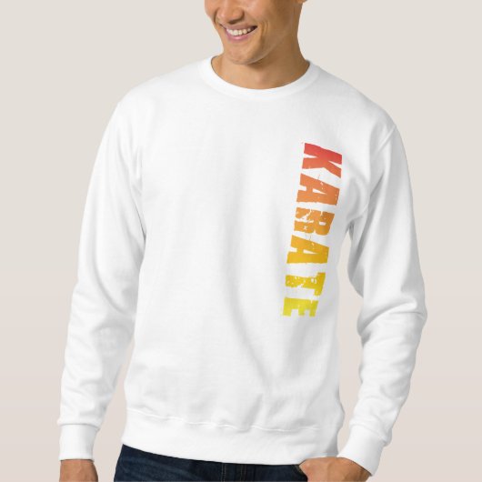 Karate Sweatshirt (Voorkant)