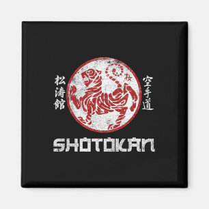 Karate Symbool Kyokushinkai Shotokan Dojo Training Magneet