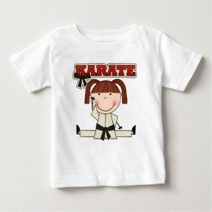 KARATÉ - T-shirts et cadeaux de fille de brune