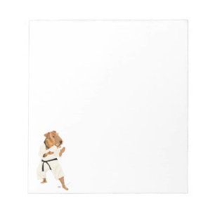 Karate Terrier Notitieblok