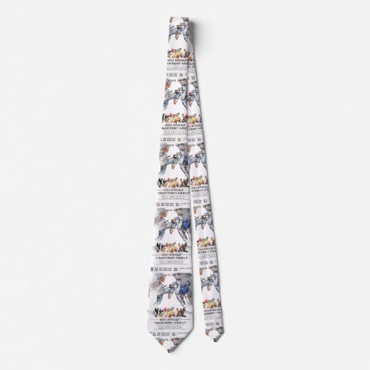 Karate Tournament Poster Stropdas (Voorkant)