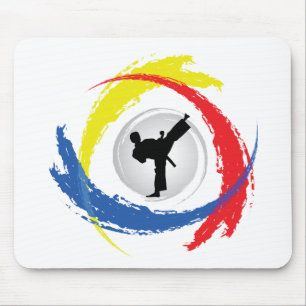Karate Tricolor Emblem Muismat
