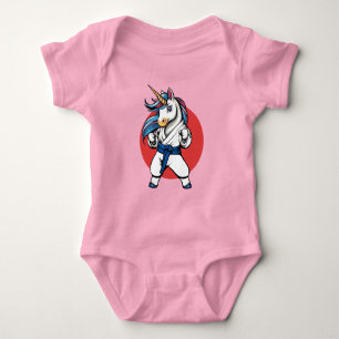 Karate Unicorn The cutest fighter Romper