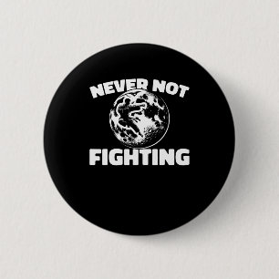 Karate - vechter vechtsporten Karate Ronde Button 5,7 Cm