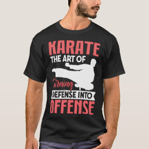 Karate Vechters De Kunst Van Het Omzetten Van Verd T-shirt