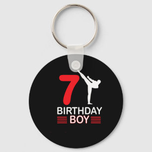 Karate Verjaardag T-shirt Boy Gift Kinder Taekwond Sleutelhanger