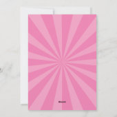 Karate Verjaardagsfeestuitnodiging Feestdagenkaart (Achterkant)