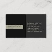 Karate Visitekaartje (Achterkant)