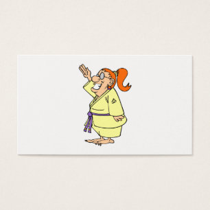 Karate Visitekaartjes