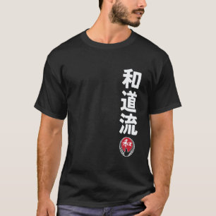 Karate Wado Ryu Kanji Japanse vechtsporten T-shirt