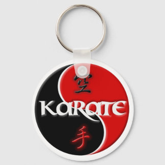 Karate Yin Yang Sleutelhanger
