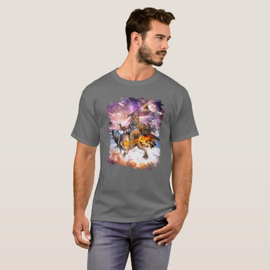 Karate Yin Yang Tiger Dragon T-shirt (Voorkant volledig)