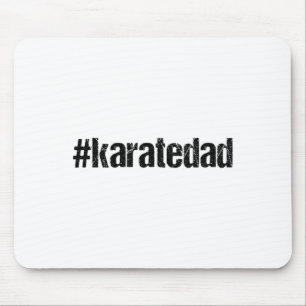 Karatedad Grappige Karate Papa T-shirt Muismat