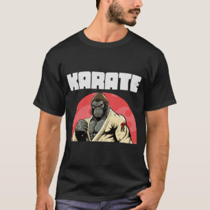 Karateka Karate Gorilla T-shirt