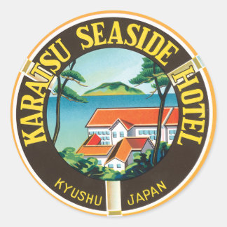 Karatsu Seaside Hotel Ad Ronde Sticker