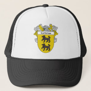 Kardenaslaag van wapens/familiekust (bestuurd) trucker pet
