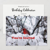 Kardinaal 6216 Birthday Kaart (Voorkant / Achterkant)