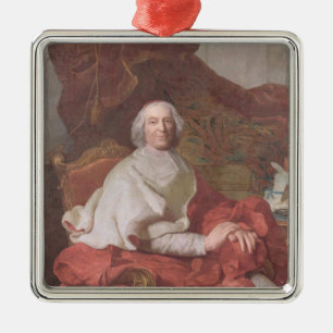 Kardinaal Andre Hercule de Fleury Metalen Ornament