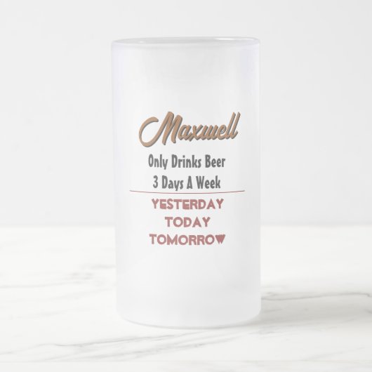 Kardinaal Beer Frosted Mok (Center)